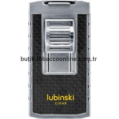 Lubinski 2li Torch Siver Metal Puro Çakmağı