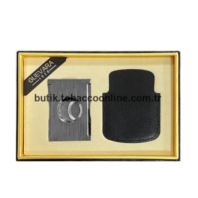 Guevara Metal Puro Kesici ve Kılıfı Seti Krom (60 Ring)