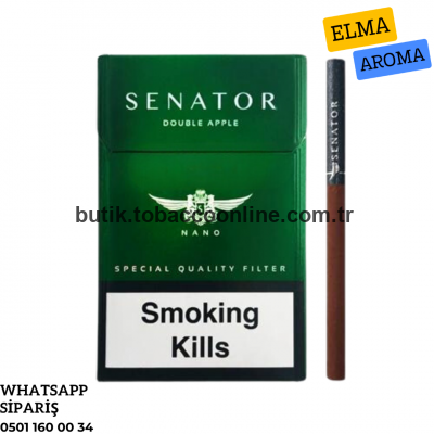 Senator Specıal Double Apple (Elma) Aroma Sigara 1 Paket Senator Specıal Double Apple (Elma) Aroma Sigara 1 Paket