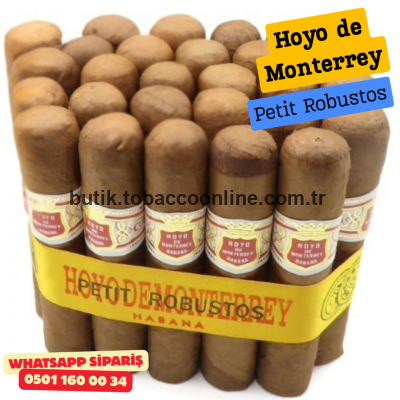Hoyo de Monterrey Petit Robustos 25'li Puro Kutu