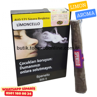 Spenello S05 5 Toscanello Limon Aromalı 5'li Puro Paket