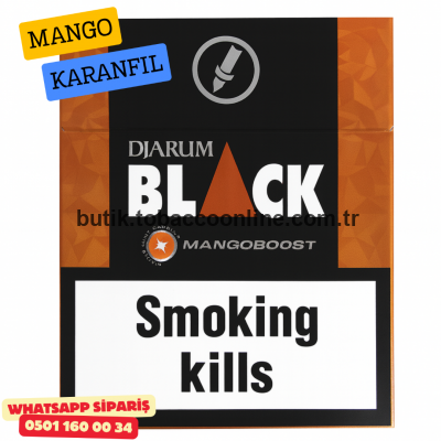 Djarum Black MangoBoost Mango Karanfil Sigara x10 Paket Djarum Black MangoBoost Mango Karanfil Sigara x10 Paket