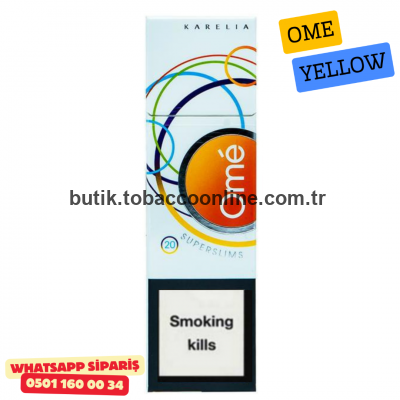 Ome Yellow Süperslims x10 Paket Sigara