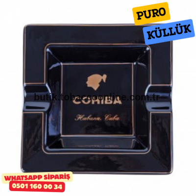 Cohiba Siyah İkili Büyük Puro Küllüğü