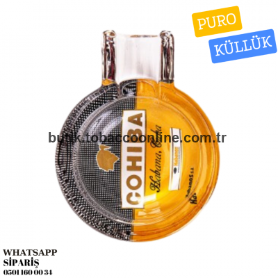 Cohiba Kristal Cam Lüks Puro Küllüğü