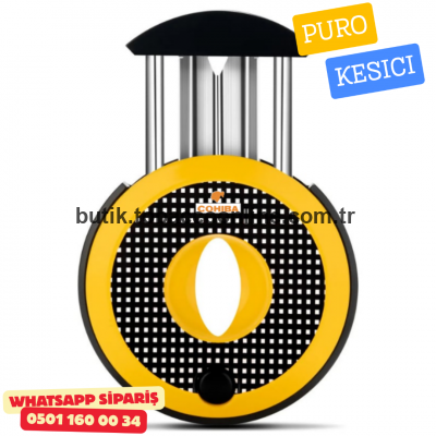 Cohiba Yuvarlak Sarı Tasarım V Tipi Kesici Cohiba Yuvarlak Sarı Tasarım V Tipi Kesici