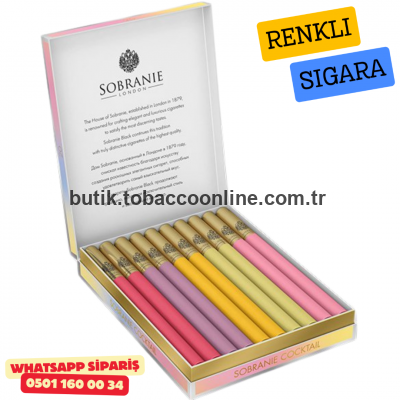 Sobranie Cocktail Renkli Sigara Sobranie Cocktail Renkli Sigara