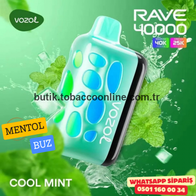 Vozol Rave Cool Mint 40000 PUFF