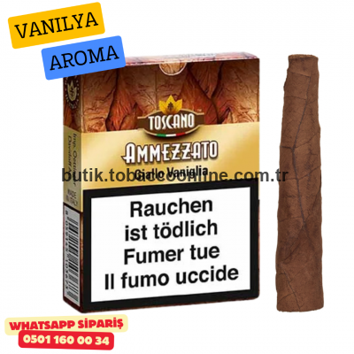 Toscanello Giallo Vaniglia - (Vanilya) Aromalı 1 Paket