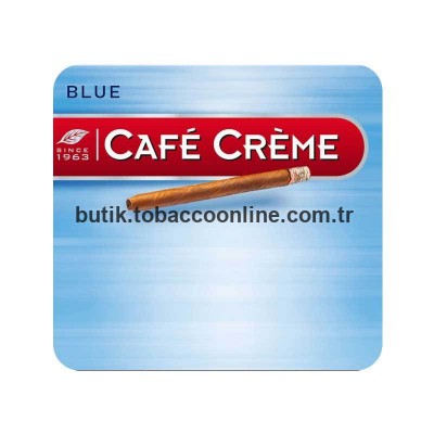Cafe Creme Blue 10'lu Sigarillo Teneke Paket
