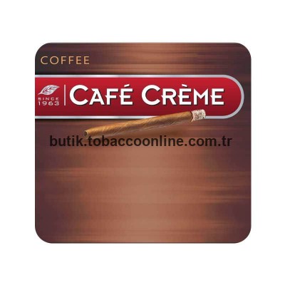 Cafe Creme Coffee 10'lu Sigarillo Teneke Paket