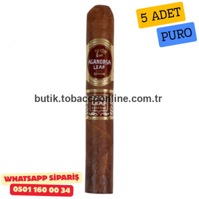 Aganorsa Leaf Rleaf Robusto 552 - 5'li Puro Paket