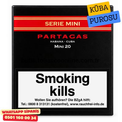 Partagás Serie Mini Cigarillos - 20'li Paket Partagás Serie Mini Cigarillos - 20'li Paket