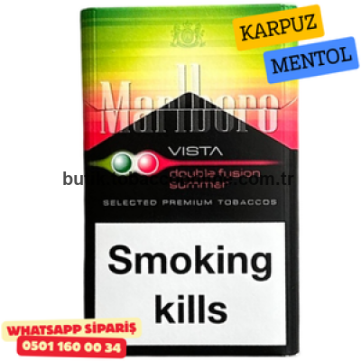 Marlboro Vista Double Fusion Summer Sigara ( Karpuz ve Mentol ) 1 Paket