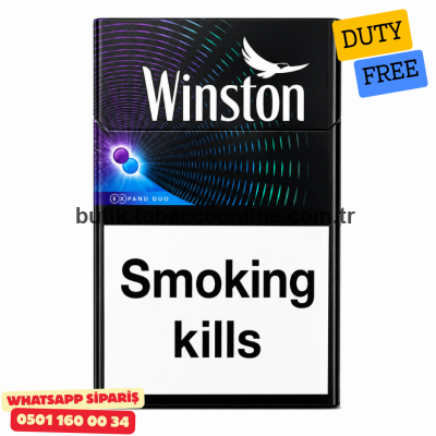 Winston Expand Duo Cift Click İthal Sigara x10 Paket