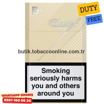 Davidoff Gold Sigara x10 Paket Davidoff Gold Sigara x10 Paket