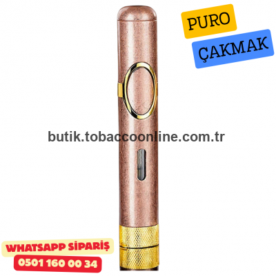 Puro Çakmak – Tek Alev Jet Torch (Rose Gold Premium Slim Model) Puro Çakmak – Tek Alev Jet Torch (Rose Gold Premium Slim Model)