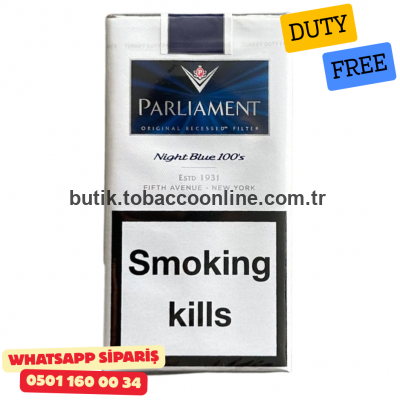 Parliament Night Blue Uzun Sigara 1 Paket Parliament Night Blue Uzun Sigara 1 Paket