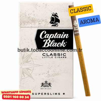 Captain Black Classıc SüperSlims ( Klasik ) Sigara 1 Paket