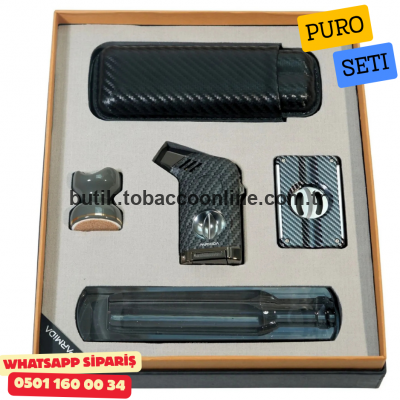 Parmida Beşli Siyah Puro Seti Parmida Beşli Siyah Puro Seti