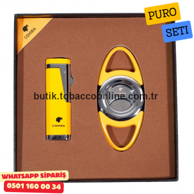 Cohiba İkili Puro Seti