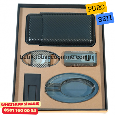 Cohiba Beşli Siyah Puro Seti Cohiba Beşli Siyah Puro Seti
