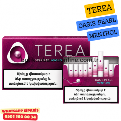 Terea Oasıs Pearl Menthol x10 Paket Terea Oasıs Pearl Menthol x10 Paket