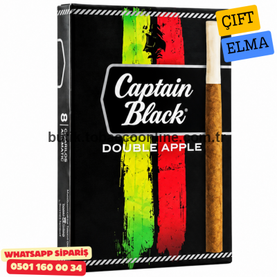 Captain Black Double Apple ( Çift Elma ) Aromalı Puro 1 Paket