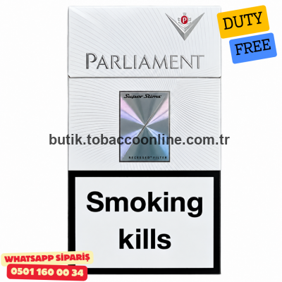 Parliament Super Slims 100’s İthal Sigara 1 Paket Parliament Super Slims 100’s İthal Sigara 1 Paket