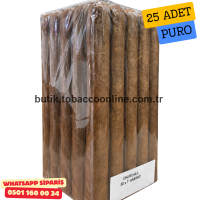 Churchill Habano 50×7 Dominik Puro – 25’li Paket