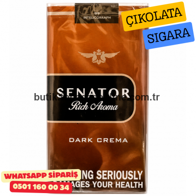 Senator Rich Aroma Dark Crema İthal Sigara x10 Paket Senator Rich Aroma Dark Crema İthal Sigara x10 Paket