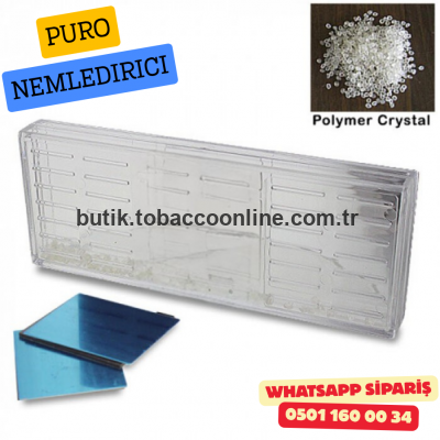 Puro Nemlendirici Kutu – Kristal Jel Sistemli Humidor Nem Aparatı