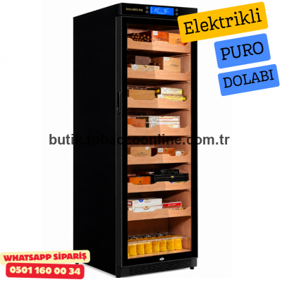 Raching C380A Siyah Elektronik Puro Dolabı