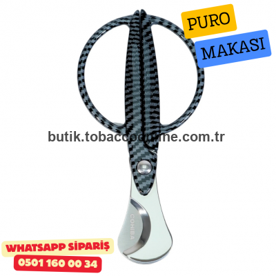 Cohiba Karbon Fiber Puro Makası (Kesici) Cohiba Karbon Fiber Puro Makası (Kesici)