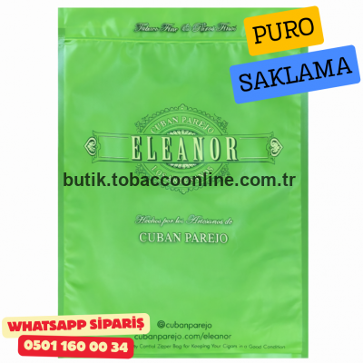 Eleanor Nemlendiricili Kilitli Puro Saklama Poşeti