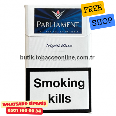 Parliament Night Blue Kısa Sigara x10 Paket Parliament Night Blue Kısa Sigara x10 Paket