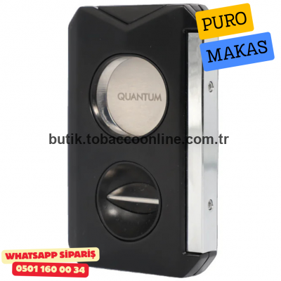 Quantum Premium QC-6 Siyah O&V-Cut Puro Kesici Quantum Premium QC-6 Siyah O&V-Cut Puro Kesici