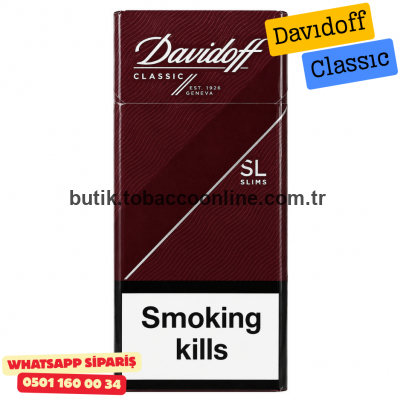 Davidoff Classıc Slim Sigara 1 Paket Davidoff Classıc Slim Sigara 1 Paket
