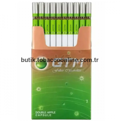 GTM Double Apple Capsule Sigara (Elma Aroma) 1 Paket