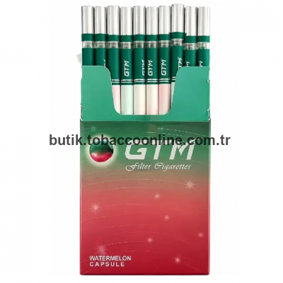 GTM Watermelon Capsule Sigara (Karpuz Aroma) 1 Paket