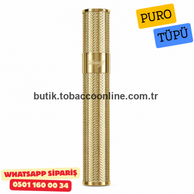 Davidoff Diacut Metal Puro Kılıfı Tüpü Tekli 44 Ring Davidoff Diacut Metal Puro Kılıfı Tüpü Tekli 44 Ring