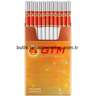 GTM Orange Capsule Sigara (Portakal Aroma) x10 Paket
